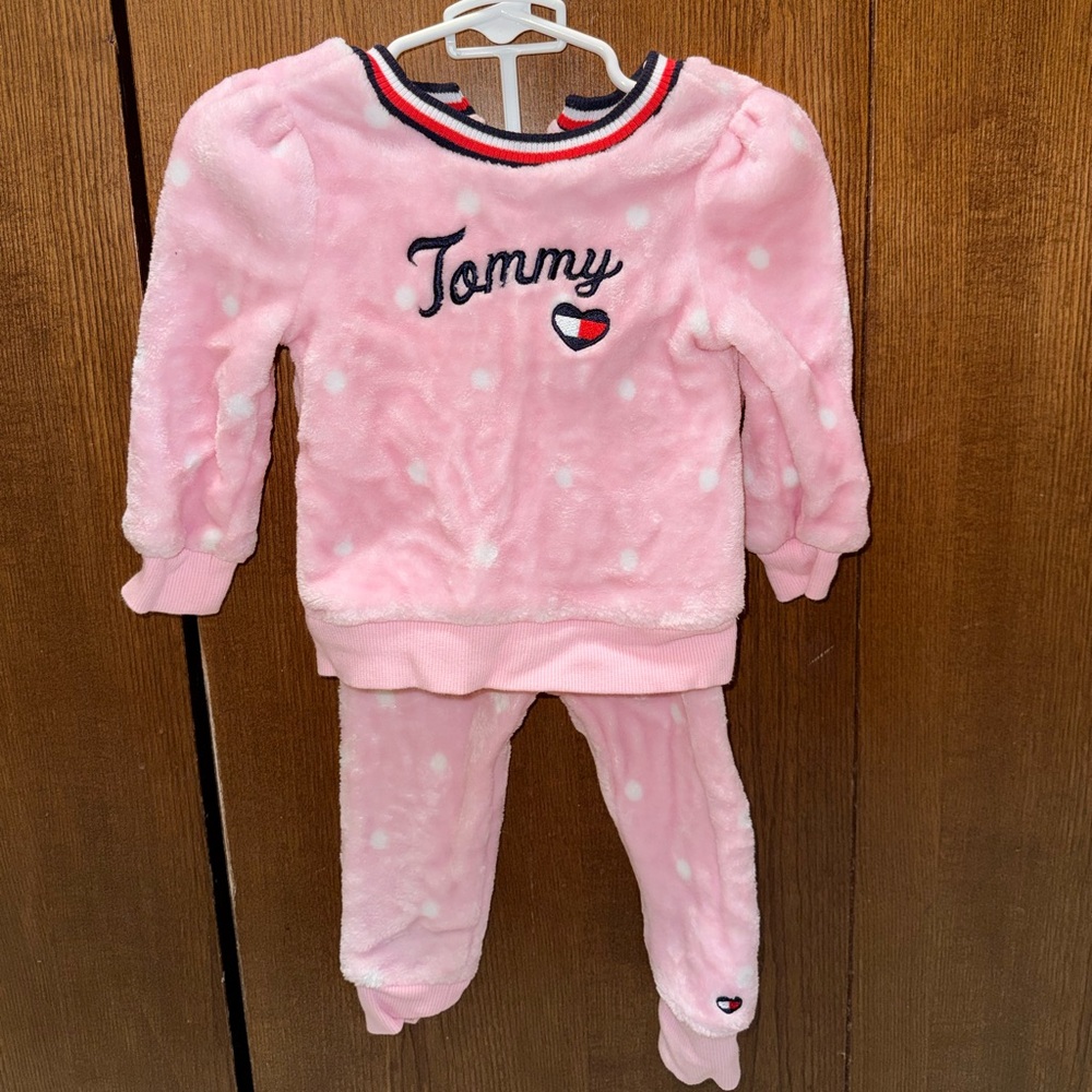 Kids Pink Tommy Hilfiger Set